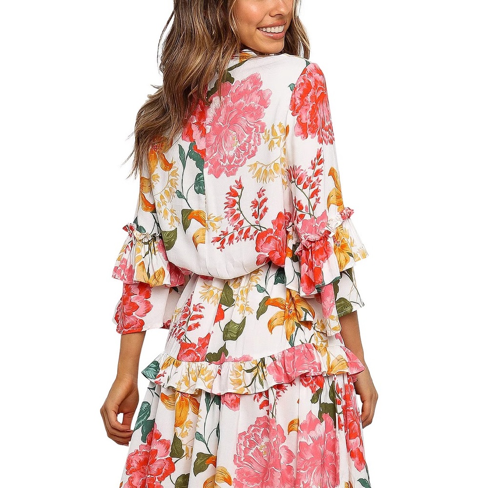 Petal & Pup Peta Dress White - Picture 2 of 5